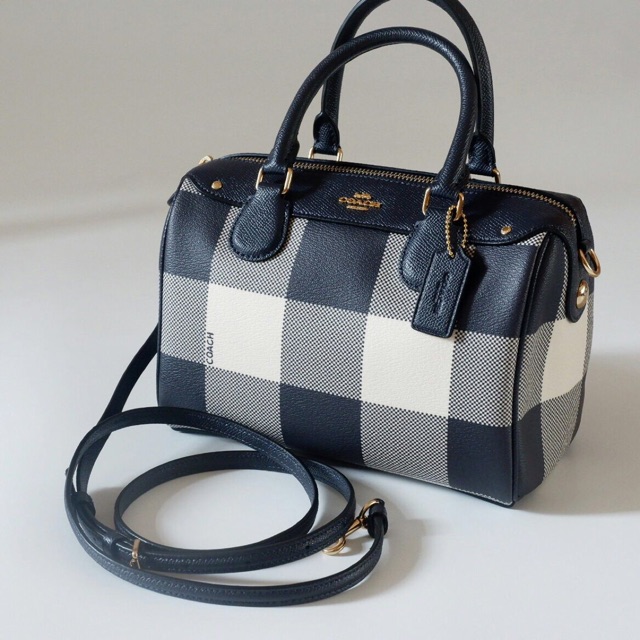 Coach mini bennet multi navy original bag
