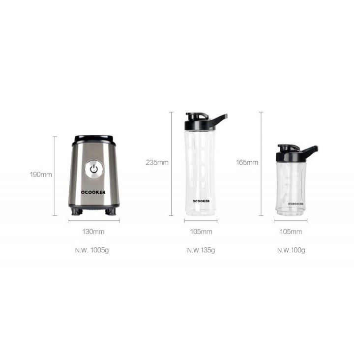 AKN88 - Original XIAOMI OCOOKER Mi Home Portable Blender Juicer - CD-BL01