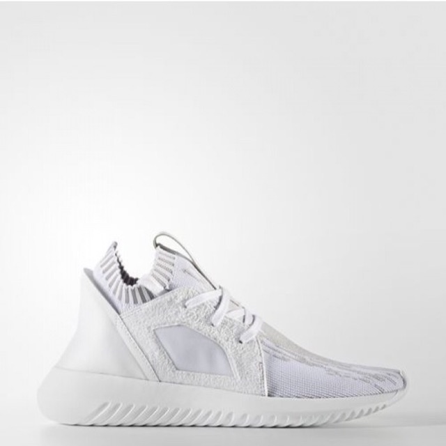 Adidas Women Tubular Defiant Primeknit Shoes White Originals