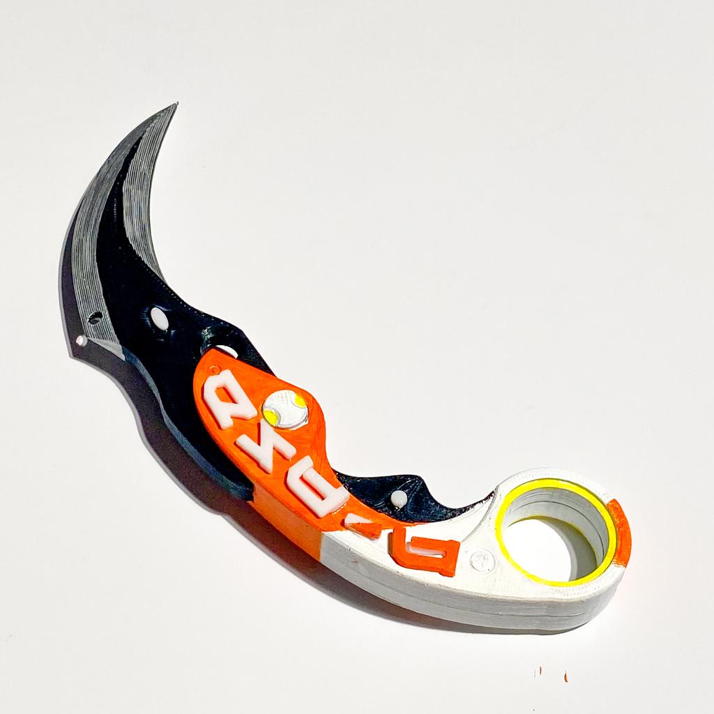 Valorant Velocity Karambit life size