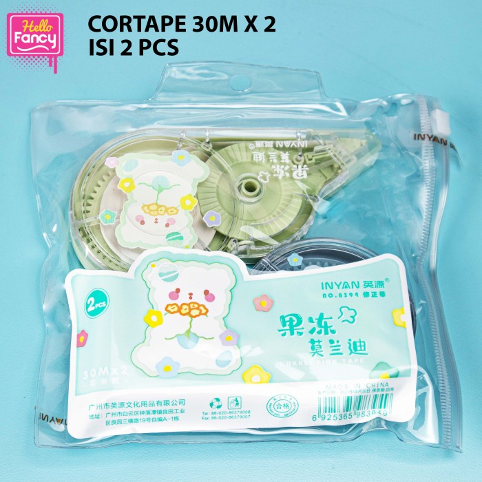 

Limited Pita Koreksi 1 Pak Isi 2 / Correction Tape / Cortape 30M X 2 Cp-8394 Hot Sale