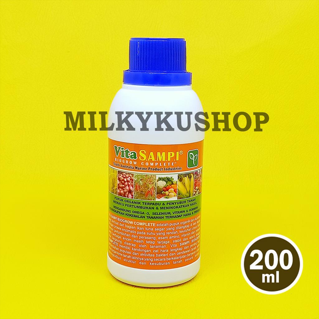 POC VITA SAMPI 200 ML BIOGROW COMPLETE PUPUK ORGANIK CAIR