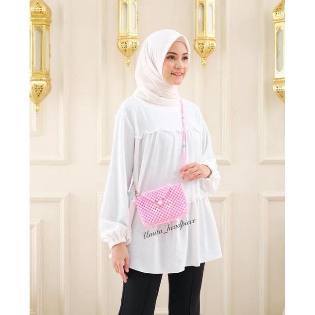 tas mutiara terlentang | tas mutiara handmade | tas mutiara cantik | tas mutiara wanita | tas mutiar