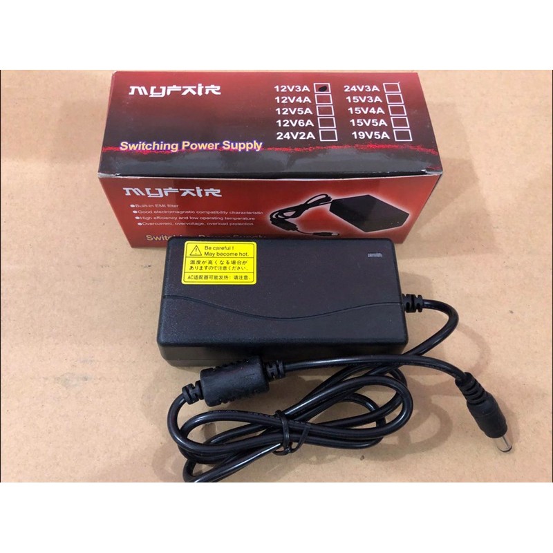 Adaptor switching 12 v 3 a Power supply 12v 3a MYFAIR