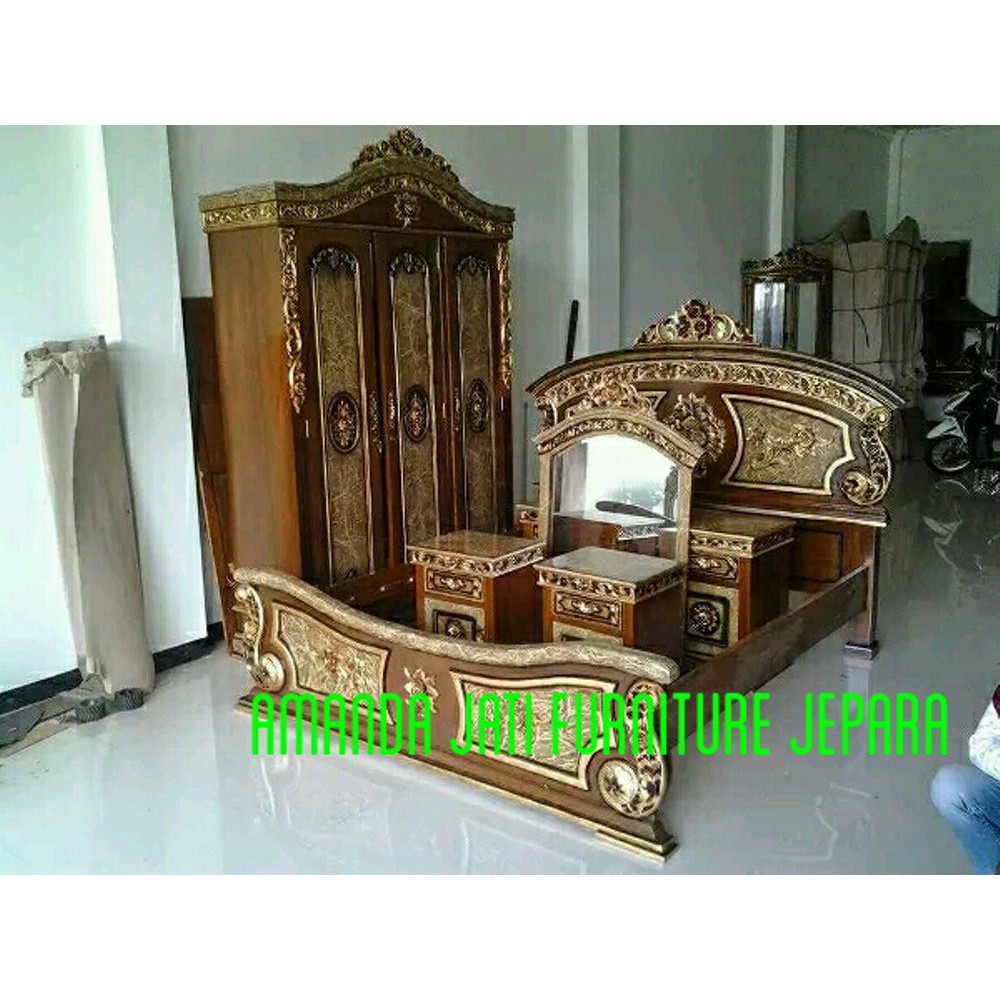 kamar set mewah jati