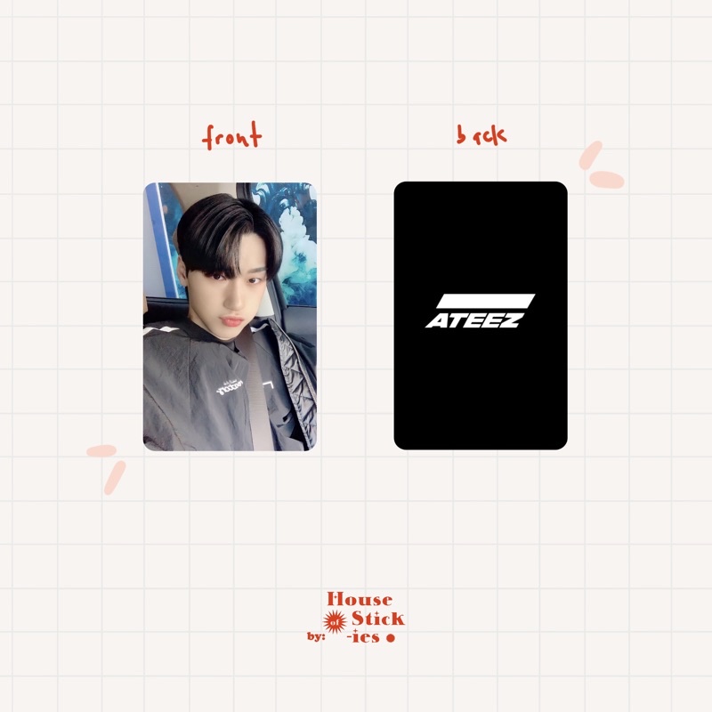 ATEEZ Photocard Unofficial (Boyfie Selca Ed.)