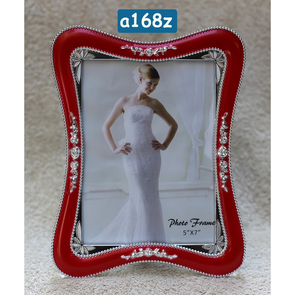 Frame foto 5R seri wedding MGI Kado 007 bingkai pigura photo halus ( ada kotak kardus )