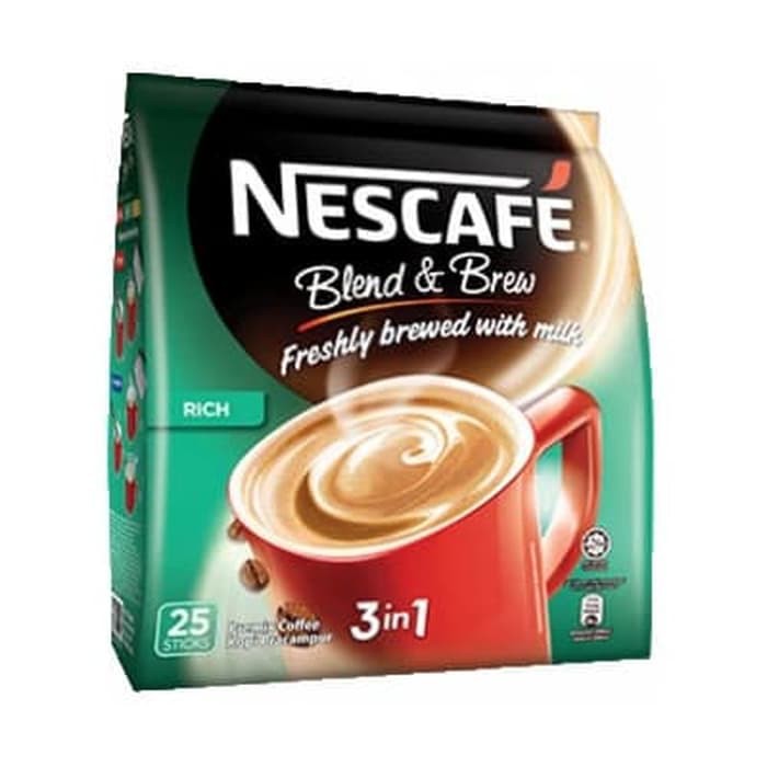 

#HANDCARRY Nescafe 3 In 1 Blend & Brew Coffee Rich 25sX20 - UFOHCR1816