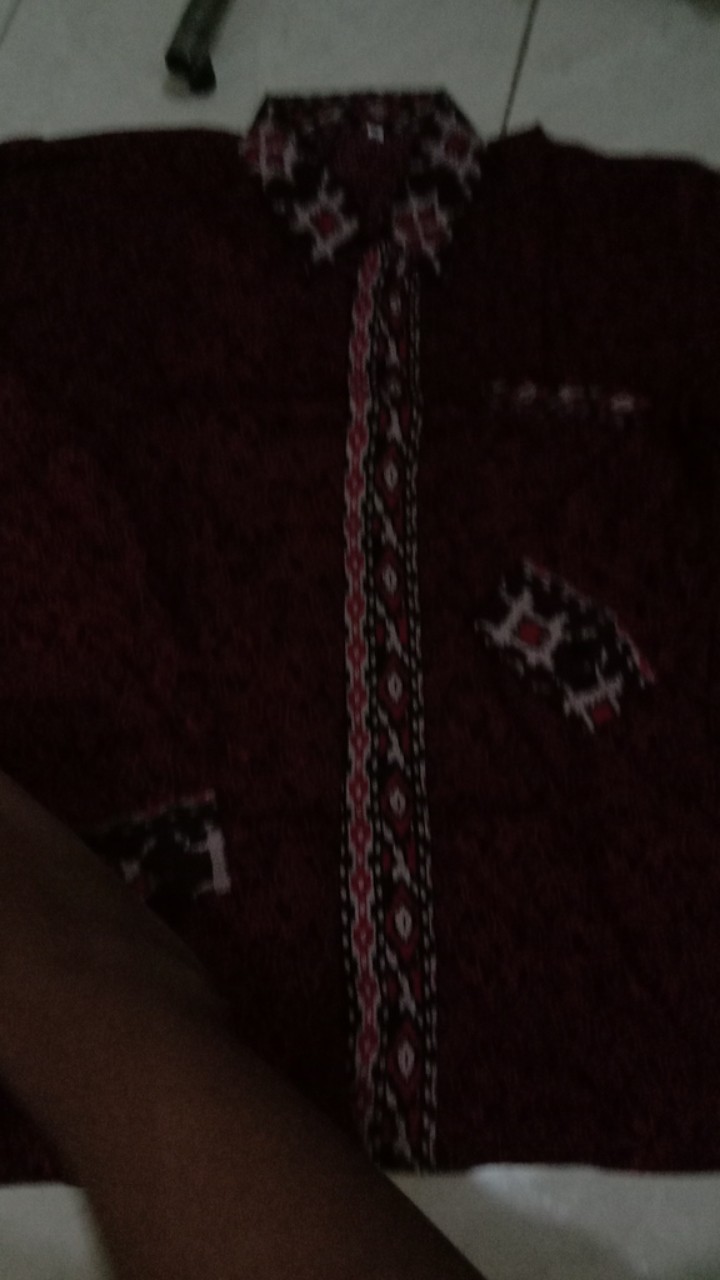 Batik Couple Keluarga Sarimbit Blouse Gamis Mega Mendung Super Jumbo