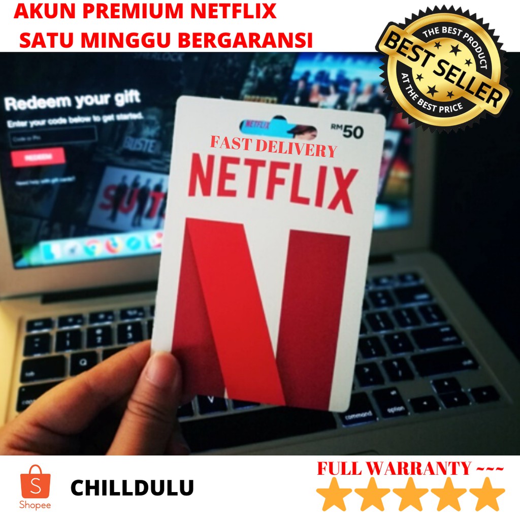 AKSES NETFLIX PREMIUM SATU BULAN / 1 MINGGU ANTI ON HOLD