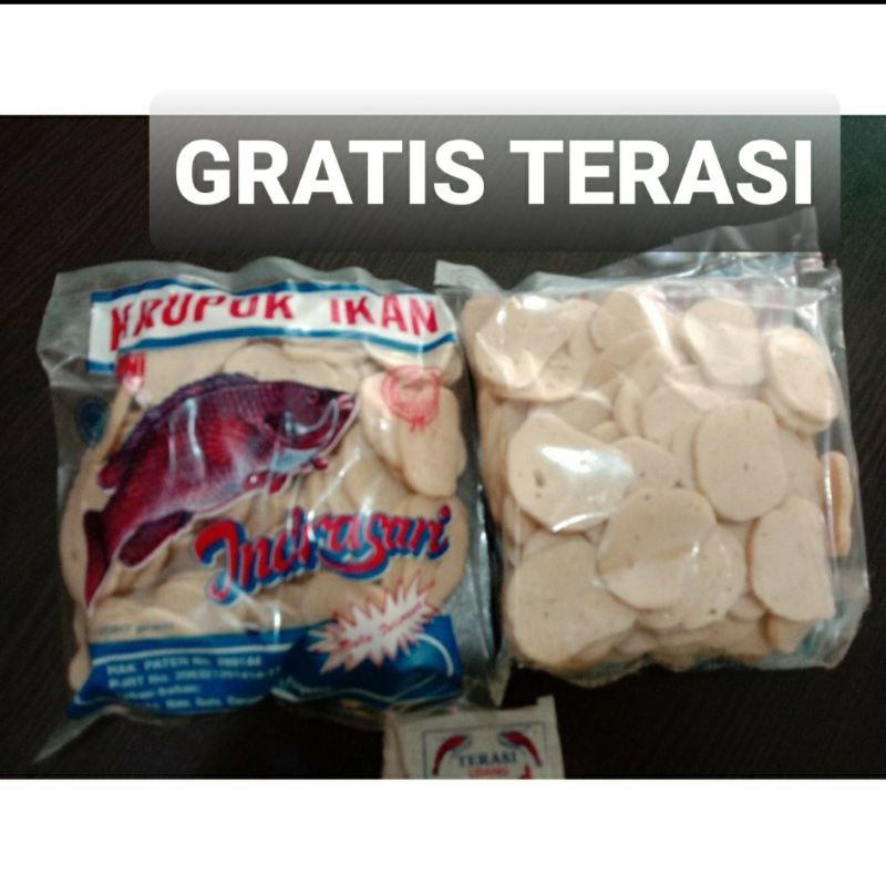 

@250gr Kerupuk ikan kancing indrasari