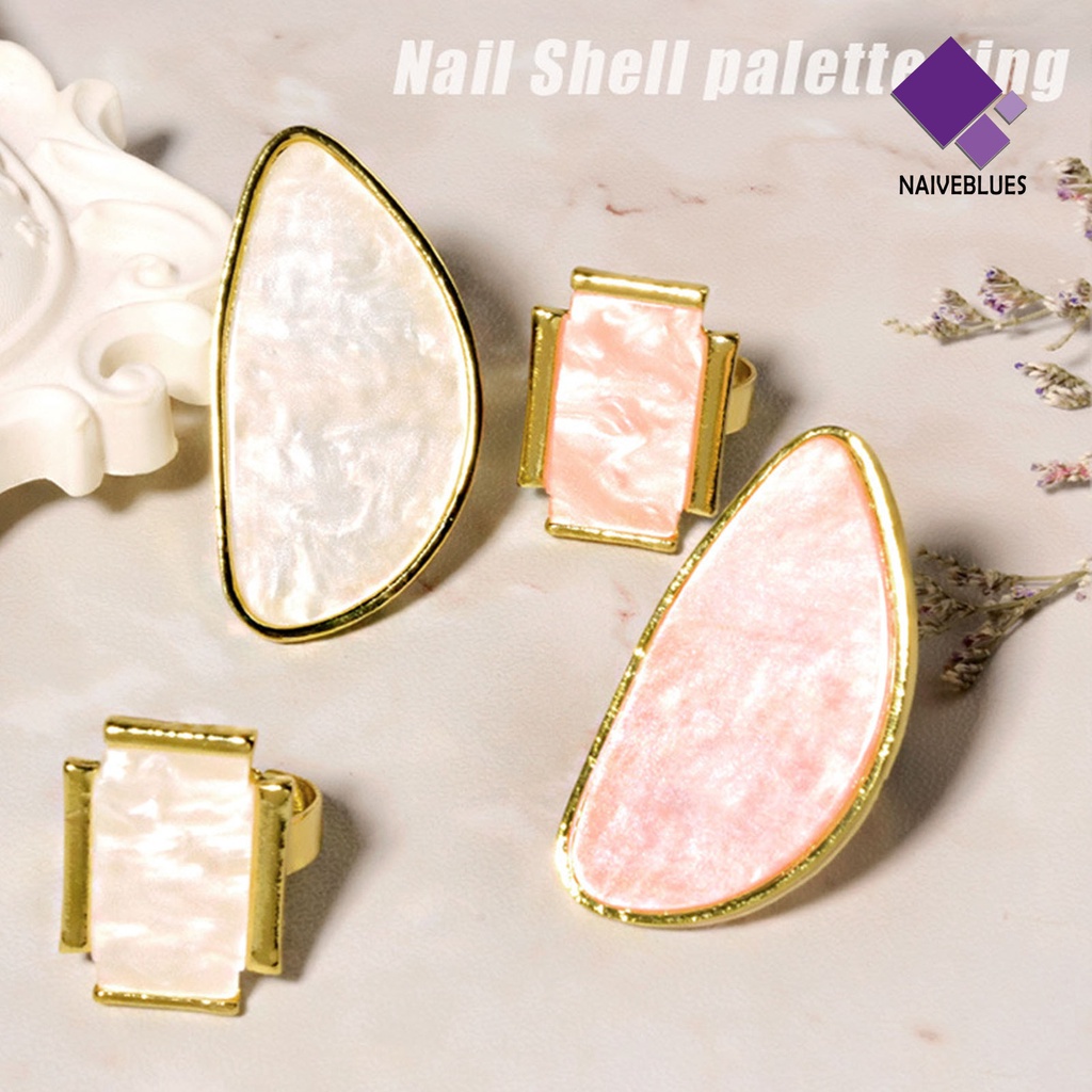 Naiveblue &gt; Cincin Palet Cat Kuku Tahan Lama Mudah Digunakan Untuk Nail Art