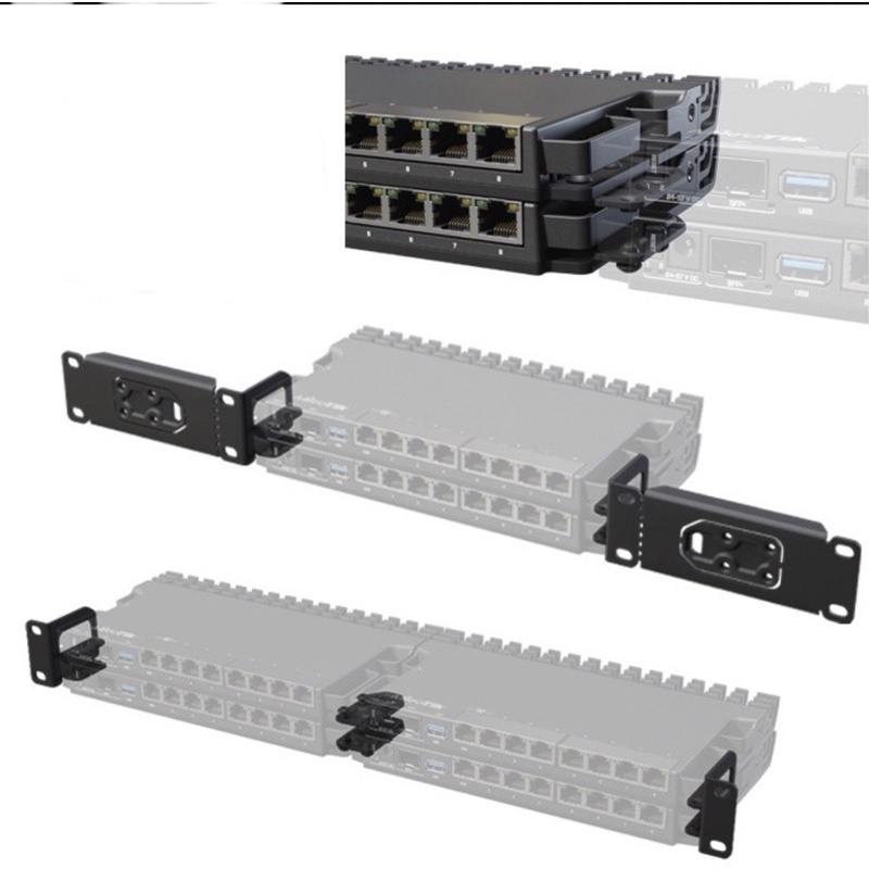 Mikrotik RB5009 Rackmount Kit K-79 K 79 K79