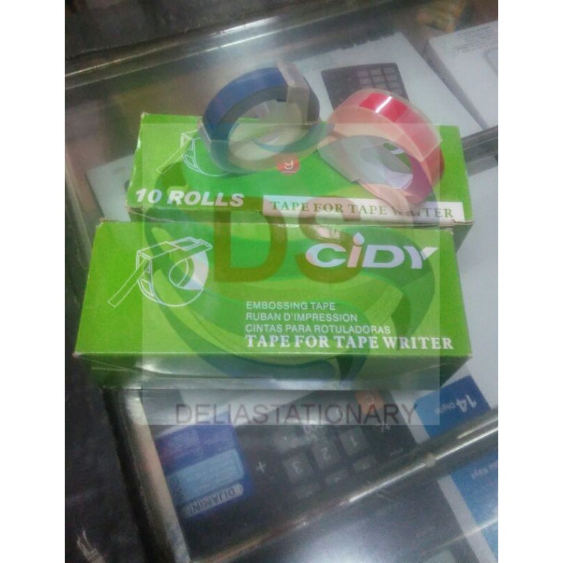 

ISI PITA ALAT MESIN LABEL DYMO 1610 MEREK CIDY