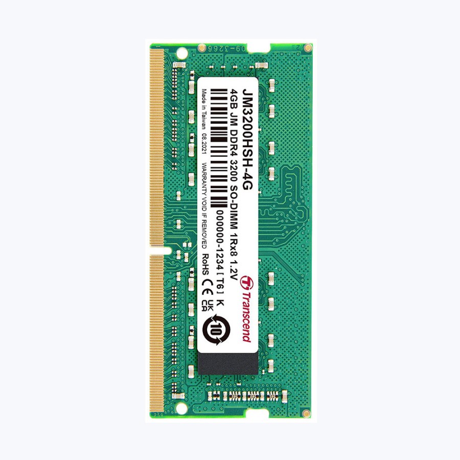 Transcend JetRam SO-DIMM DDR4 3200 4GB for Laptop / Notebook