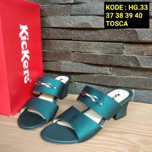 sandal high heels HG.33 2 cewek WANITA pesta sendal slop hak perempuan resepsi TERMURAH TERLARIS