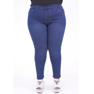  Celana  Jeans  Jumbo  Wanita  Big Size Pants Jegging Jeans  