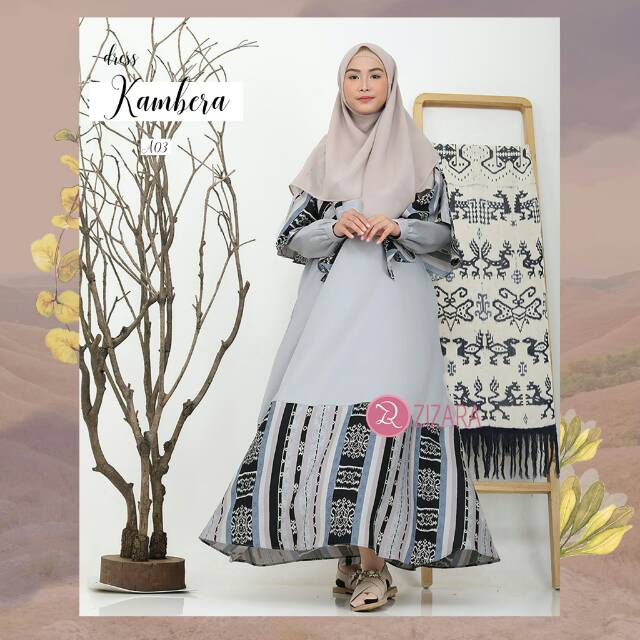 Kambera dress by zizara Gamis Batik ekslusif