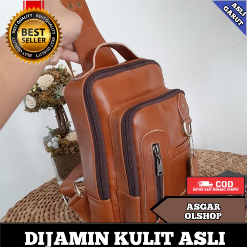 Tas Selempang kulit asli murah Tas pria Slempang Tas pria selempang Tas cowok tas kulit asli murah
