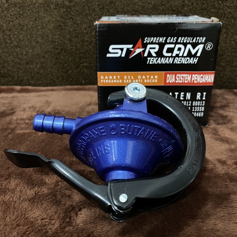 Regulator Gas Star Cam SC-23S Tekanan Rendah Non Meter Starcam sc23s