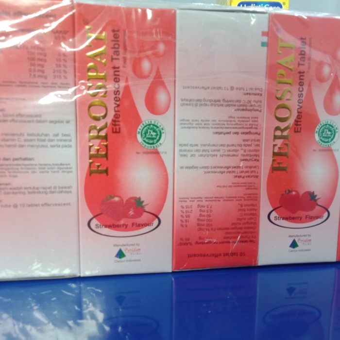 Ibu Hamil - Ferospat Effervescent Tablet/Vitamin Ibu Hamil
