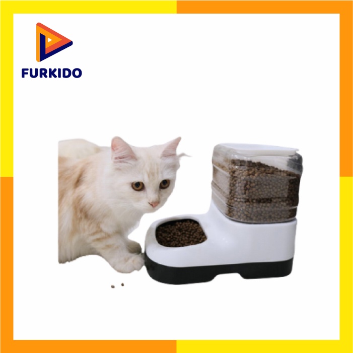 M-Pets Nile Food Dispenser 3 Liter / Tempat Makan Anjing Kucing