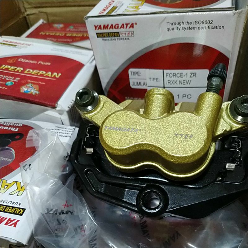 caliper kaliper depan kepala babi force1, force 1 ZR, f1zr, jupiter z, RX-King new, RXK new YAMAGATA