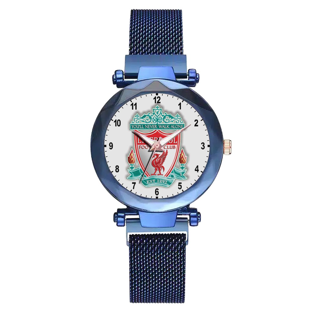 Jam Tangan Wanita Custom - LIVERPOOL 1 Free Box &amp; Batre Cadangan