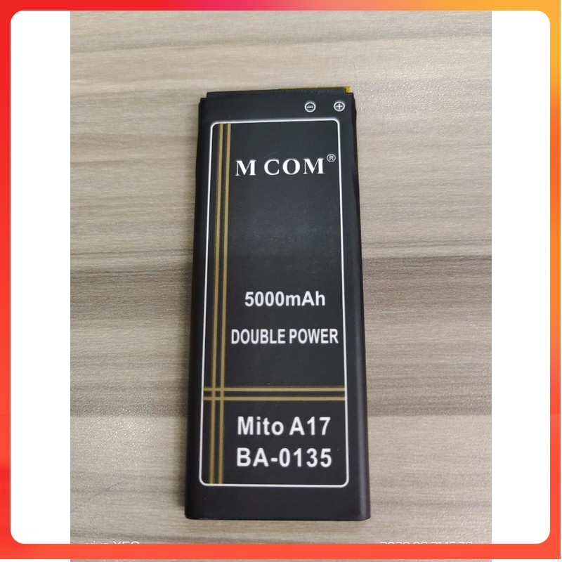 MW Battery Batre Baterai Double Power Mcom  Mito A17 Fantasy X BA-000135 BA000135