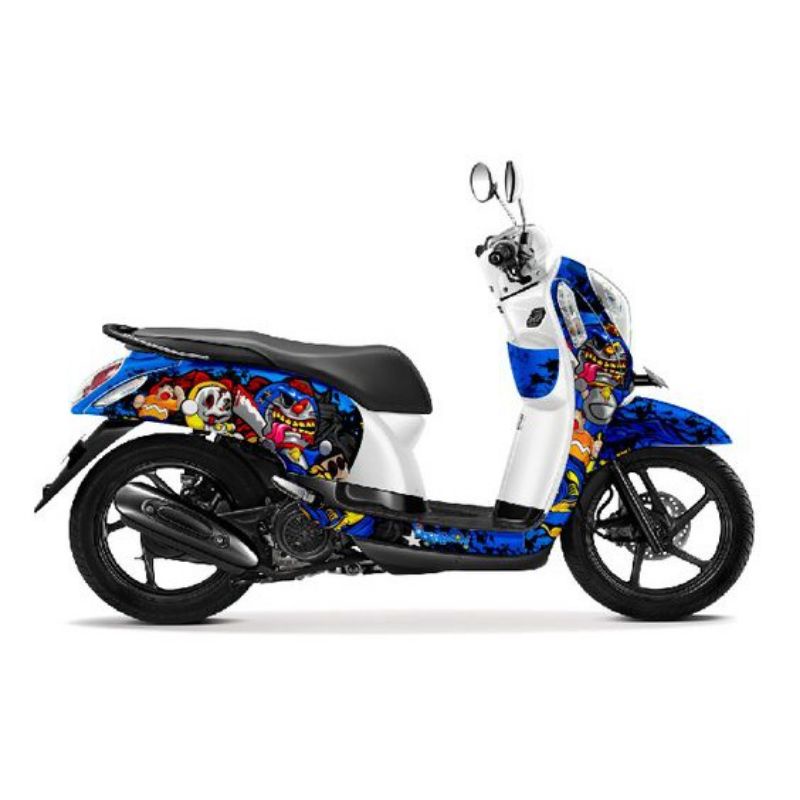 STICKER DECAL SCOOPY 2013 - 2016 FULL BODY