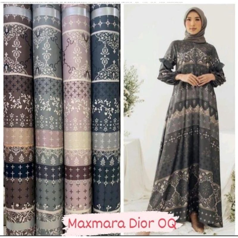 Gamis Maxmara Dior Silk Premium//Gamis Maxmara Lux Premium-2