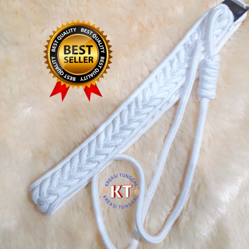 tali kur komando putih polos