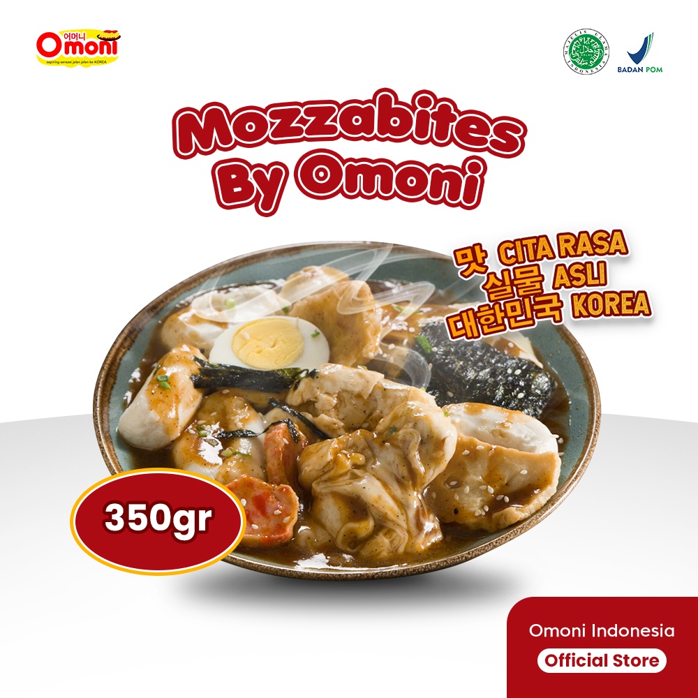 

MOZZABITES BY OMONI KOREAN HALAL FOOD 350g