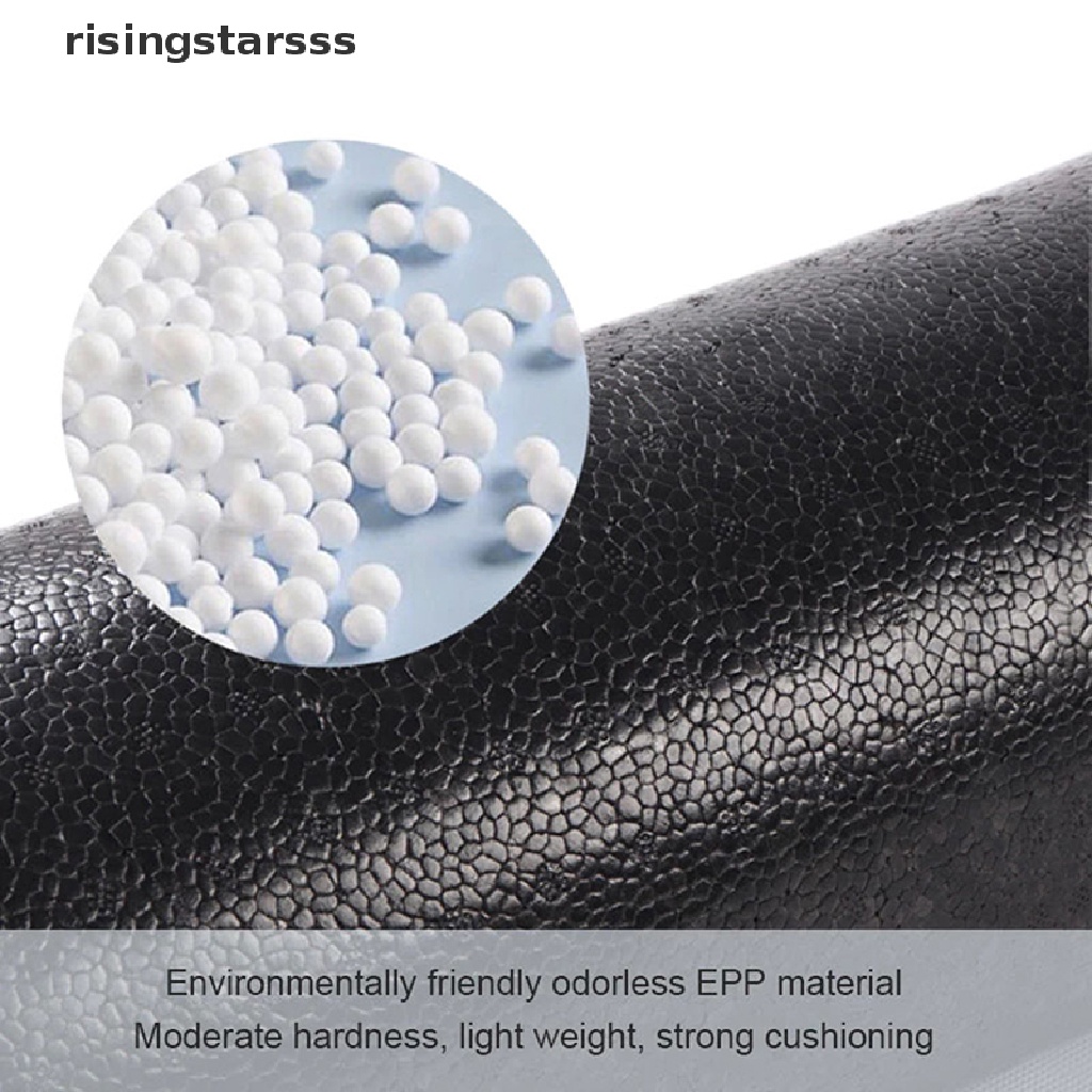 Rsid Span-new 3ukuran Roller Busa Yoga Hitam30 /45 /60 CM Peralatan Latihan Massage Roller