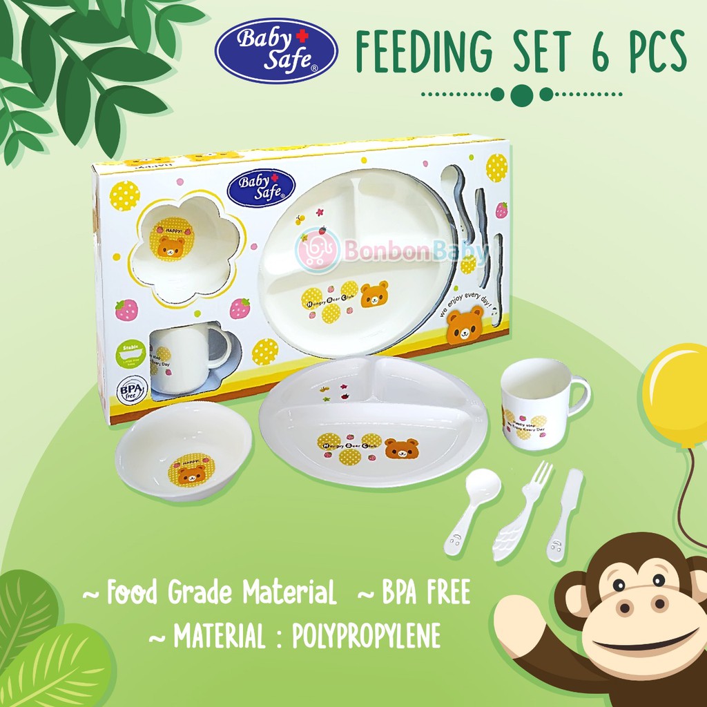 Babysafe Feeding Set FS607 / FS608 / FS601 / FS602 / FS603 / FS606 / FSD01