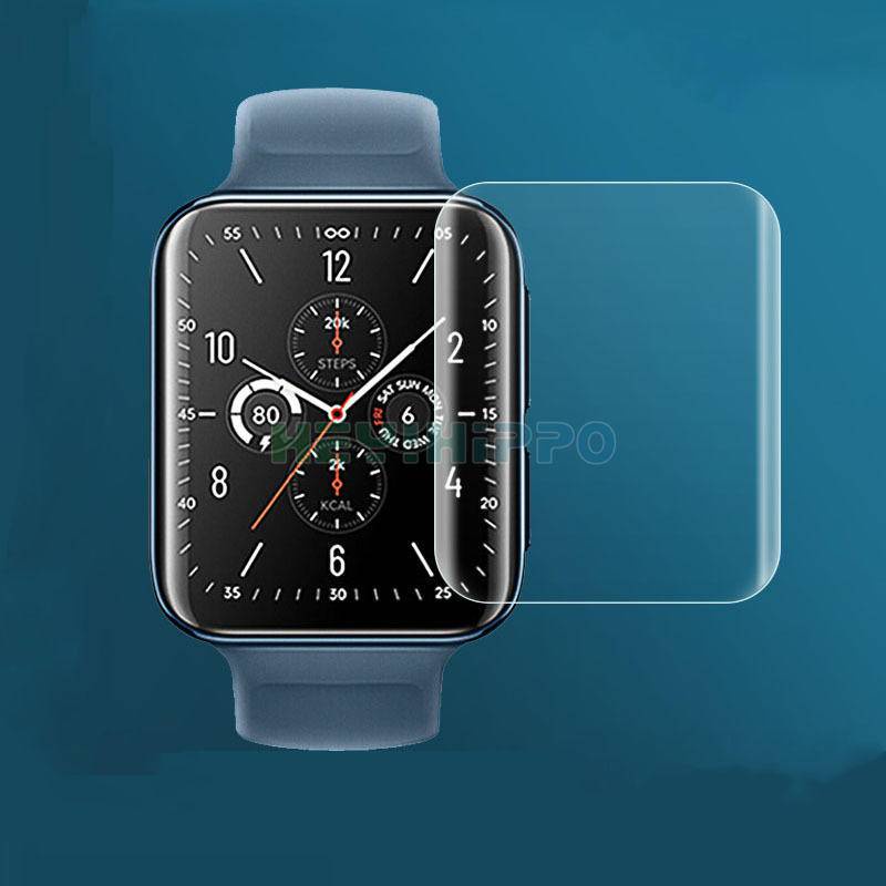 Pelindung Layar Hydrogel Bahan Tpu Lembut Untuk OPPO Watch Free 2 42mm 46mm 41mm