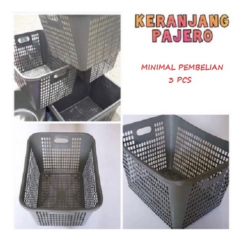 Keranjang Baki - Keranjang Pakaian - Keranjang Baju Murah - Keranjang Laundry - minimal pembelian 3pcs