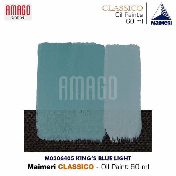 MAIMERI CLASSICO - OIL PAINT - KING BLUE LIGHT - 60ML - M0306405