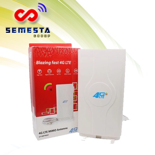 ANTENA MODEM EXTERNAL 4G LTE MIMO DUAL SMA 88DBI 2M