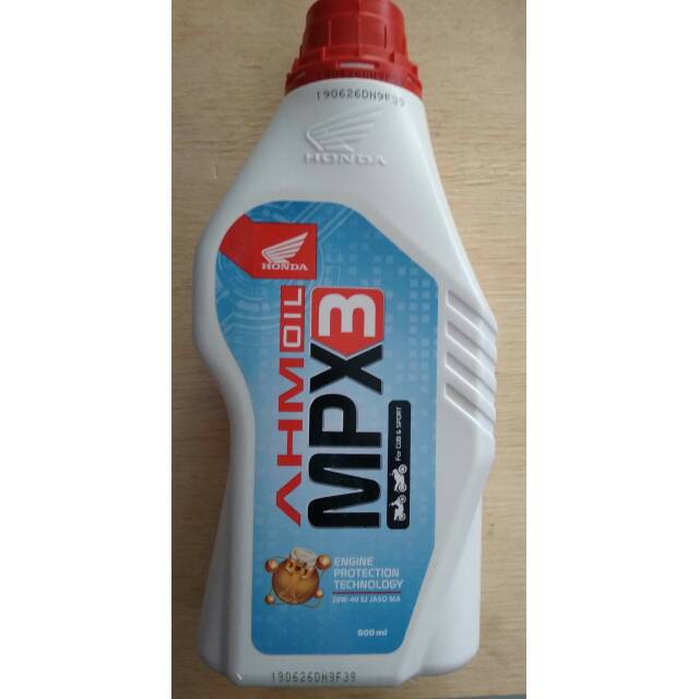 Oli AHM MPX 3 original 800 cc