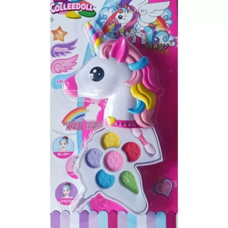 Mainan Make Up Karakter Kuda Poni / Mainan Makeup Anak Unicorn
