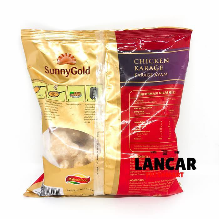 SUNNYGOLD CHICKEN KARAGE 500GR