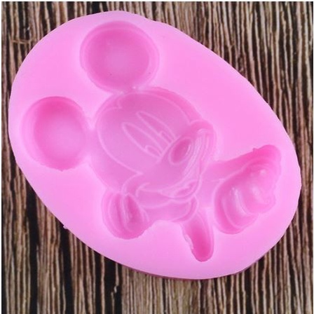 3D Silicon Mold Fondant Cake Decoration - Mickey Mouse