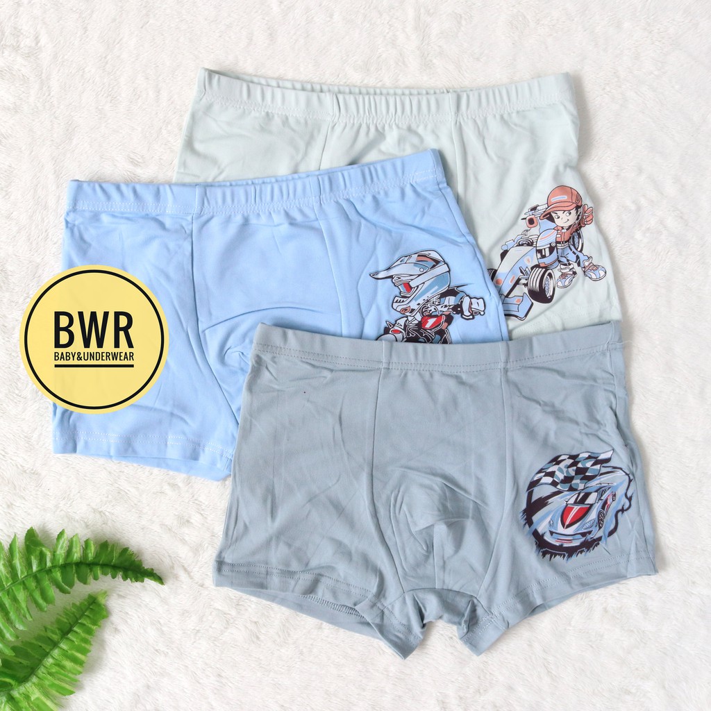 CD Boxer Anak Sorex Boys TM 751 770 990 | Celana Dalam Anak Laki Laki Super Soft | Bwr