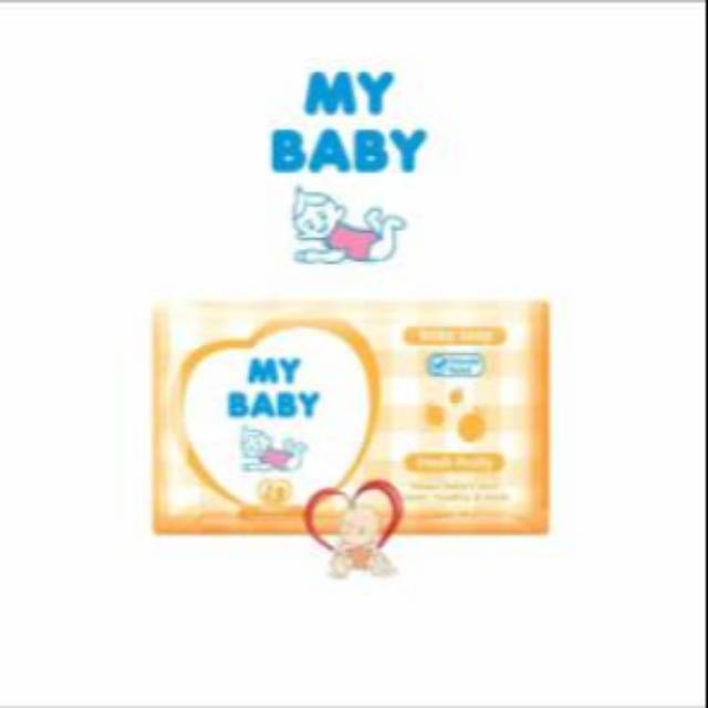 My baby Soap Soft &amp; Gentle Sabun Batang Bayi 60 Gram