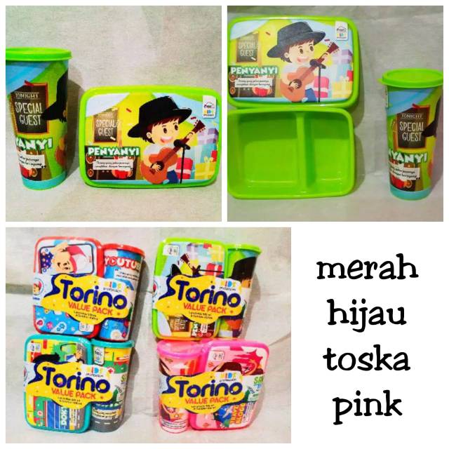 Set Tepak Makan Torino