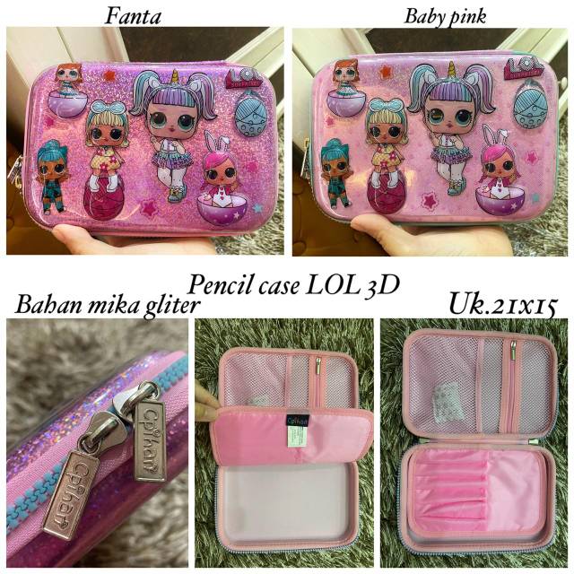 

Pencil Case LOL 3D Sequin Import