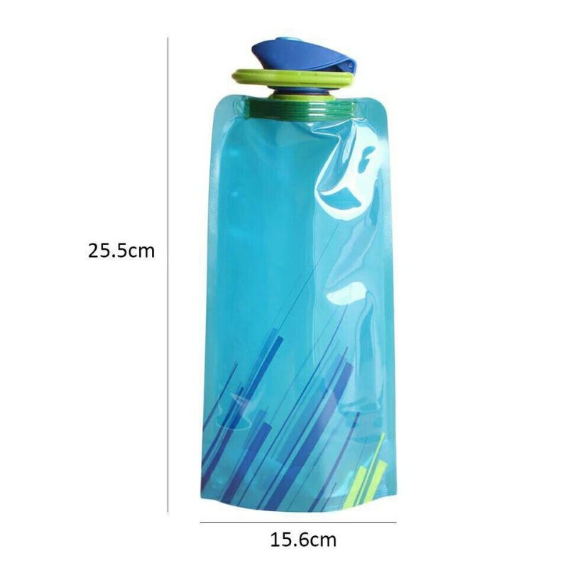 Botol Tempat Minum Lipat Camping Outdoor Freezing Anti Bootle Murah