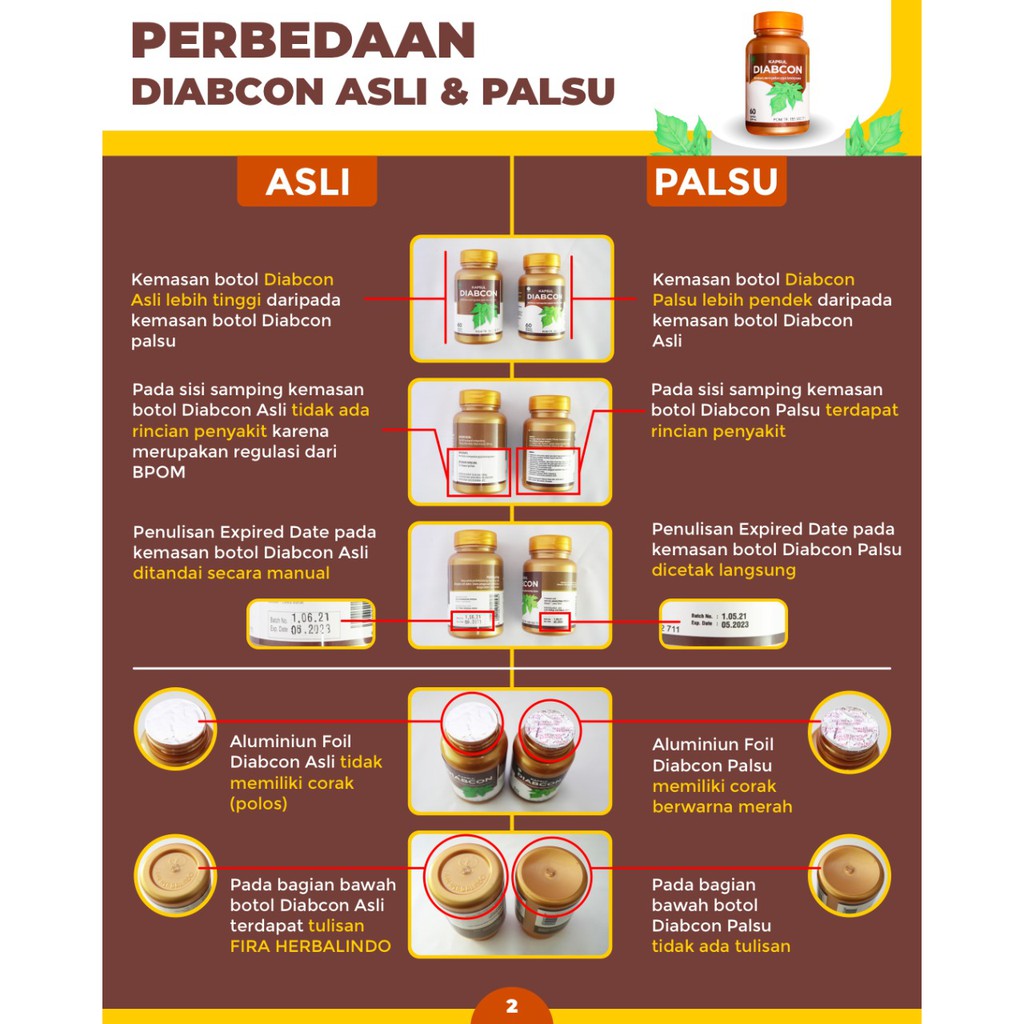 ORIGINAL Kapsul Diabcon Obat Gula Darah Tinggi, Atasi Diabetes Kencing Manis Terbaik
