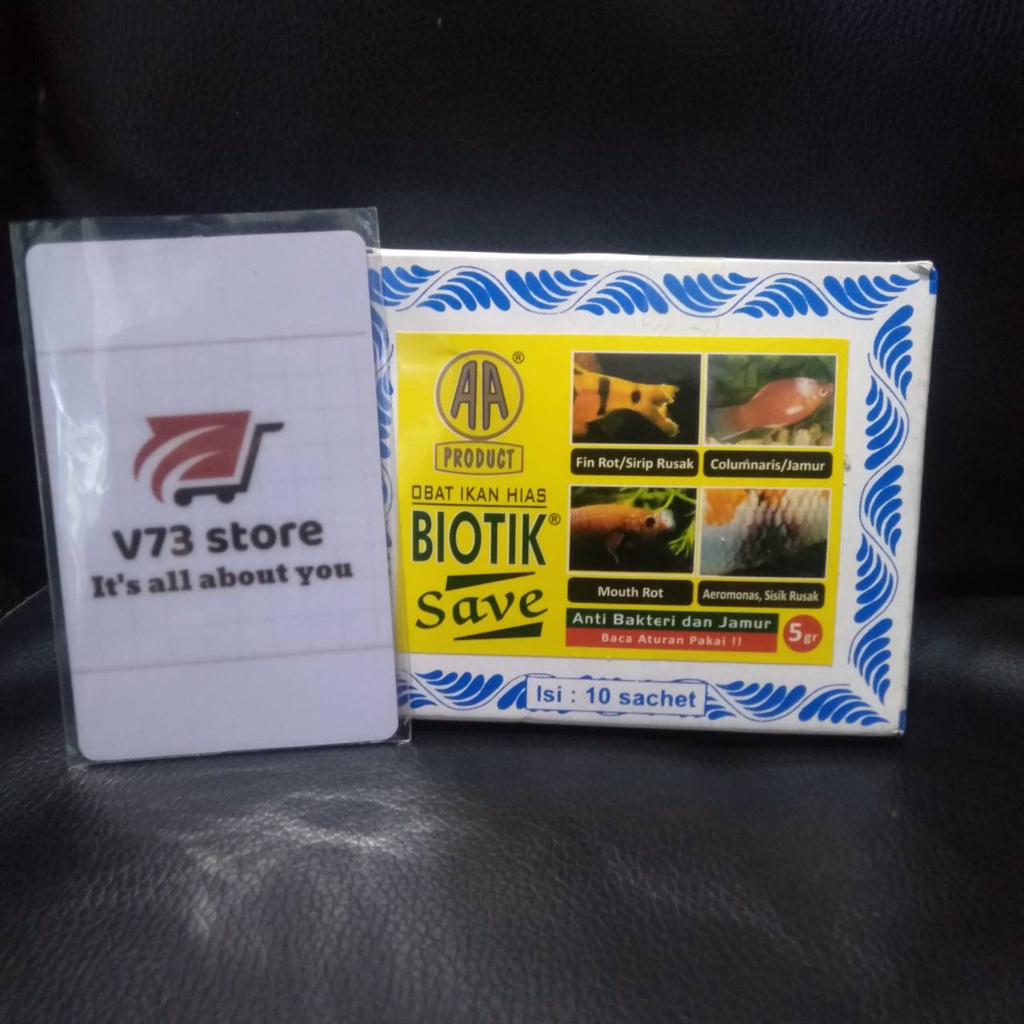 AKARI BIOTIK SAVE  5 GR OBAT IKAN HIAS ANTI BAKTERI DAN JAMUR